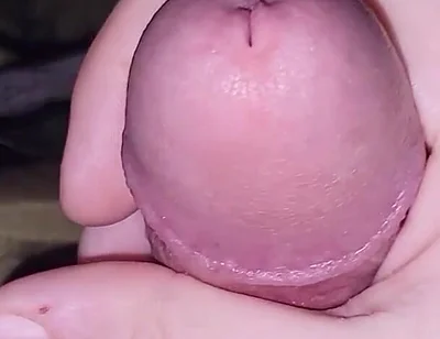 Making Myself Cum Hard Without Lube