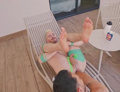 Inked Axel Abysse Enjoys Anal Play with Hole Vandalized and Erebo