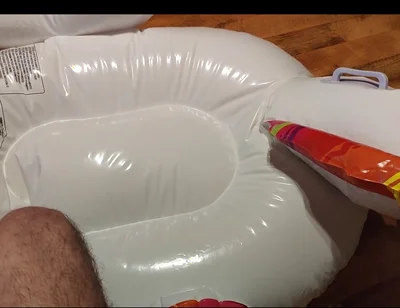 Deflating My Inflatable Unicorn with My Feet