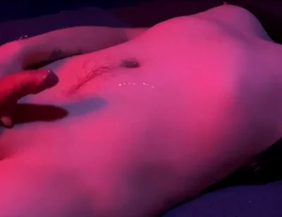 Watch Me Shoot My Load Under These Neon Lights