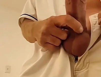 Big Cock Baseball Home Run Cumshot