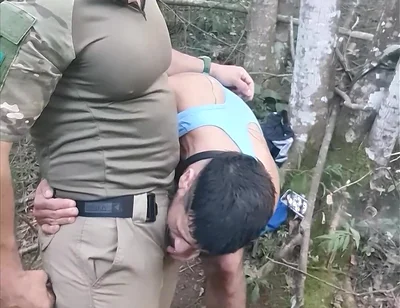 Sucking the Cop's Huge Cock