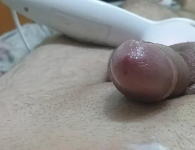 Handjob with a Vibrator