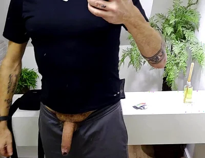 Alpha Findom Peeing in the Dentist's Sink