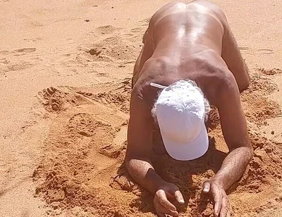 Ladysilva Naked on the Beach Come Fuck My Hot Tanned Ass