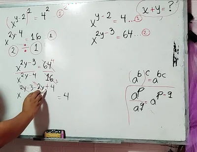 25 Algebra: Calculate X Sexual Mathematics