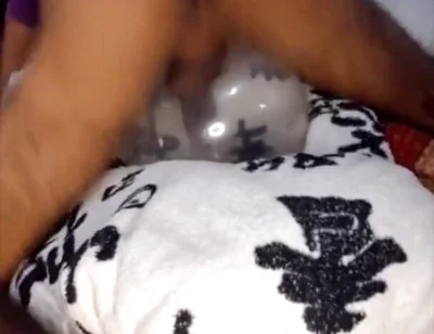 I Fucked an Inflated Condom and Left It Full of Milk