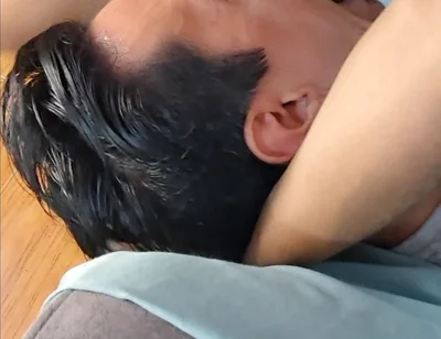 Short: He Wasn't Breathing, He Just Let Black Cock Go Through His Throat