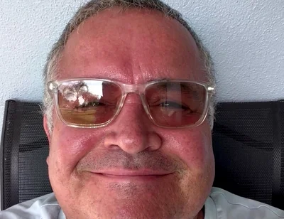 Man Smiling in the Morning