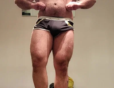 Felt Good to Do a Little Flexing After the Gym