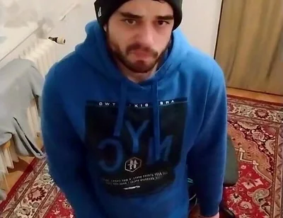 Cumshot in My Room in the Palm of My Hand in a Winter Hat