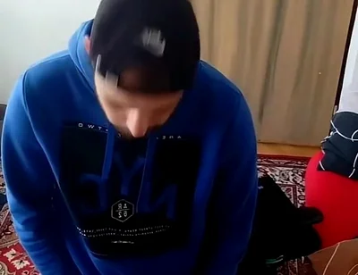 Cumshot in My Room on a Tablet.