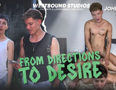 Wet Towel and Hard Cock: John Bleck Gets Lost and Noah Invites Him to Fuck