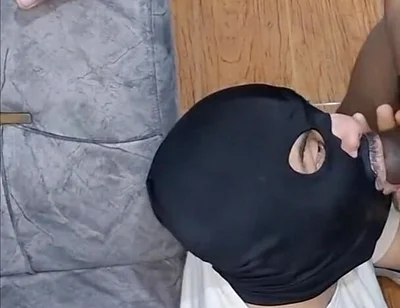 Giving Him Milk to Swallow