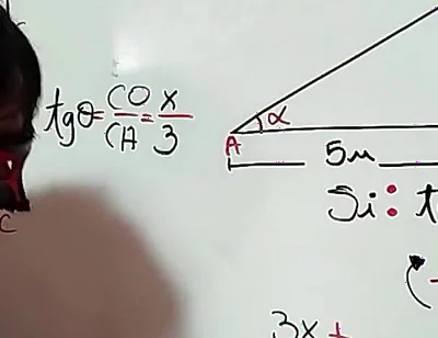 27 Trigonometry Calculate the Height and Area of the Triangle - Sexual Mathematics - Azaghal Soul