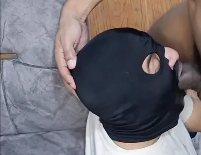 Giving Him Milk to Swallow