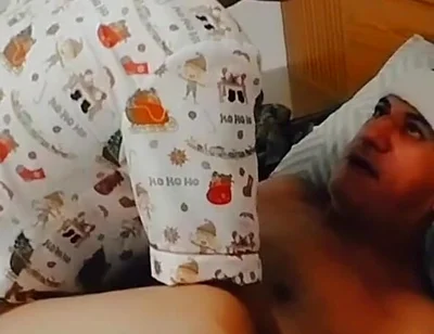 Getting Milk in the Ass as a Christmas Gift