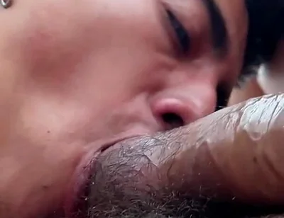Then Sniffs First, Then Swallows