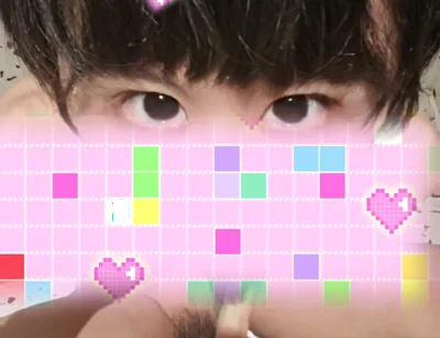 Cute Boys with Cute Expressions Masturbating Super Hard Pink Mosaics