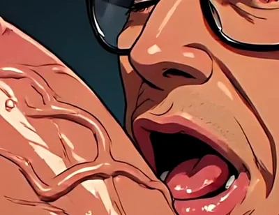 Monster Cock Blowjob Art