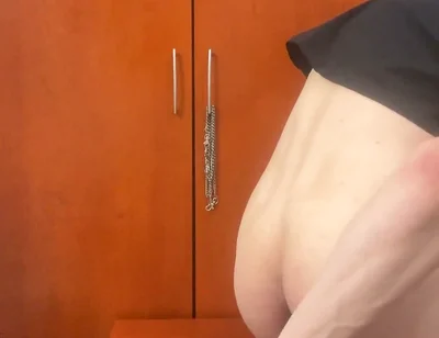 Cute Twink and Big Toy