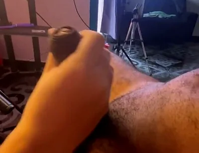 I Masturbate a Giant Colombian Black Cock
