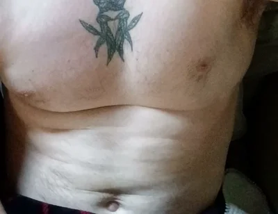 Jacking off My Bwc Shirtless with a Victoria Secret Blanket
