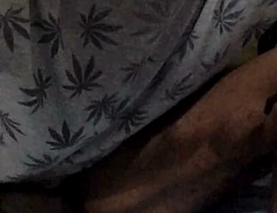 Caught Black Sexy Boy Masterbating