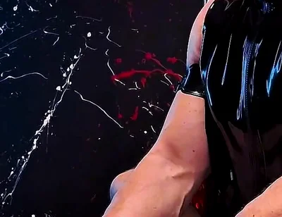 Intense Muscle God and Rock Width Scene 3