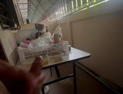 Thai Students Pull off the Back of the Dormitory