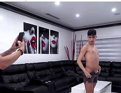Take A Good Shot On Me: Stepdad Papi Marcos Breeds Twink Stepson Rob Quin Raw