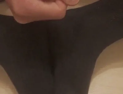 Cum on My Black Socks