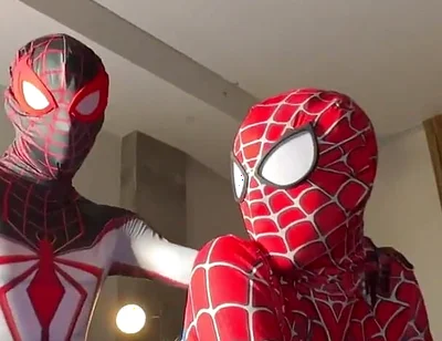 Big Dick Tag Team Group Gay Sex Spider Bro!