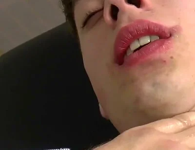 Oil Massage and Handjob on Tommy Poulain's Thick Cock