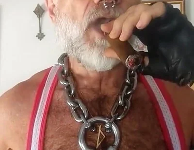 Stepdaddy Lighting His Gar