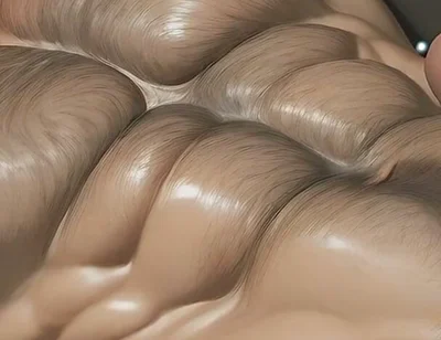 Rugged Silver Lumberjack Aggressively Fingering Prostate