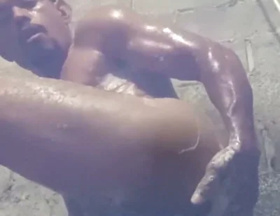 Handjob in the Shower with Finger in Ass, How Hot