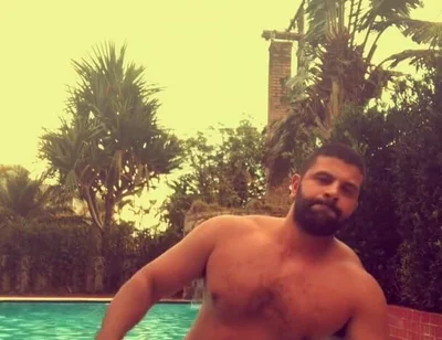 Poolboy Gets Fucked by Big Guy