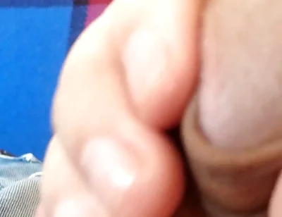 After the Rain - Slow Solo Jerk off on the Porch Couch