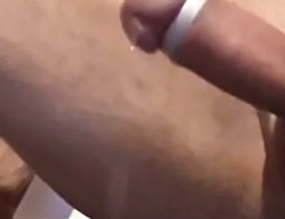 The Puppy's Tail Wags and Drips Until the Final Orgasm