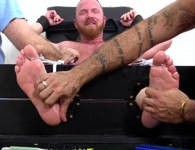 Redheaded Hunk Red Gets Tickled