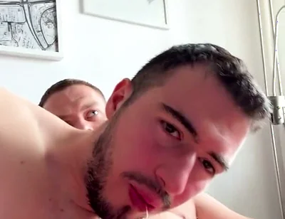 Bareback Fuck and Cum in Mouth Facial Lucas and Filip