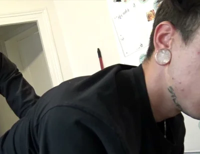 French Boyf Ucked Raw by Sexy Straight Tatoo Boy