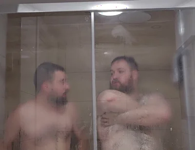 Bears in the Shower! (no Sex)