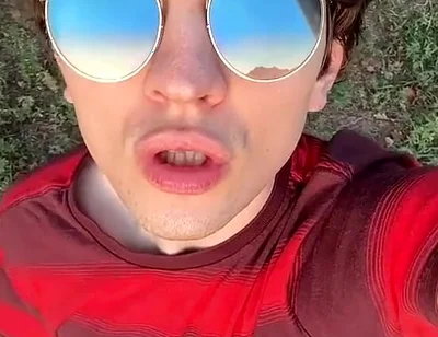 Golden Hour in the Woods - Body, Expressions & This Cock Exploding with a Big Load at the End