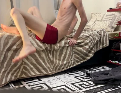 Kedoimeth Skinny Boy Submits to Rough Ass Play