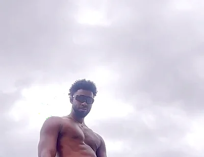 Naked on the Beach Masturbating