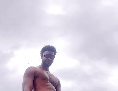 Naked on the Beach Masturbating