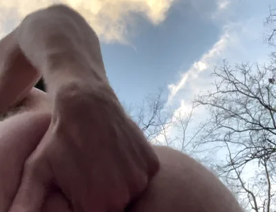Outdoor Masturbation on My Hike