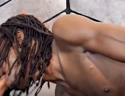African Ebony Dude Endures Hardcore by His Light Skin Boyfriend